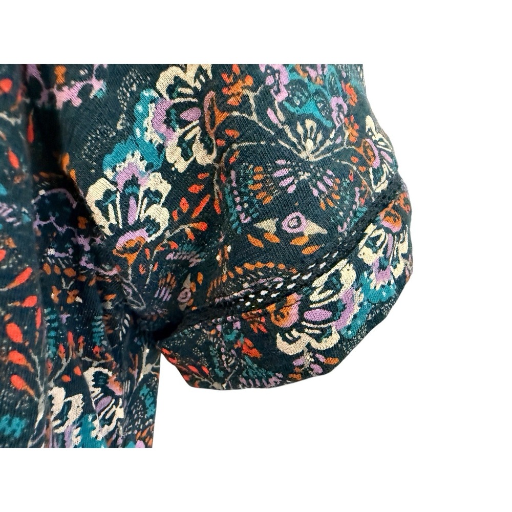 NWT Fat Face Simone Dress 6 Mirrored Jersey Teal UK 10 Pockets Boho - Picture 9 of 16